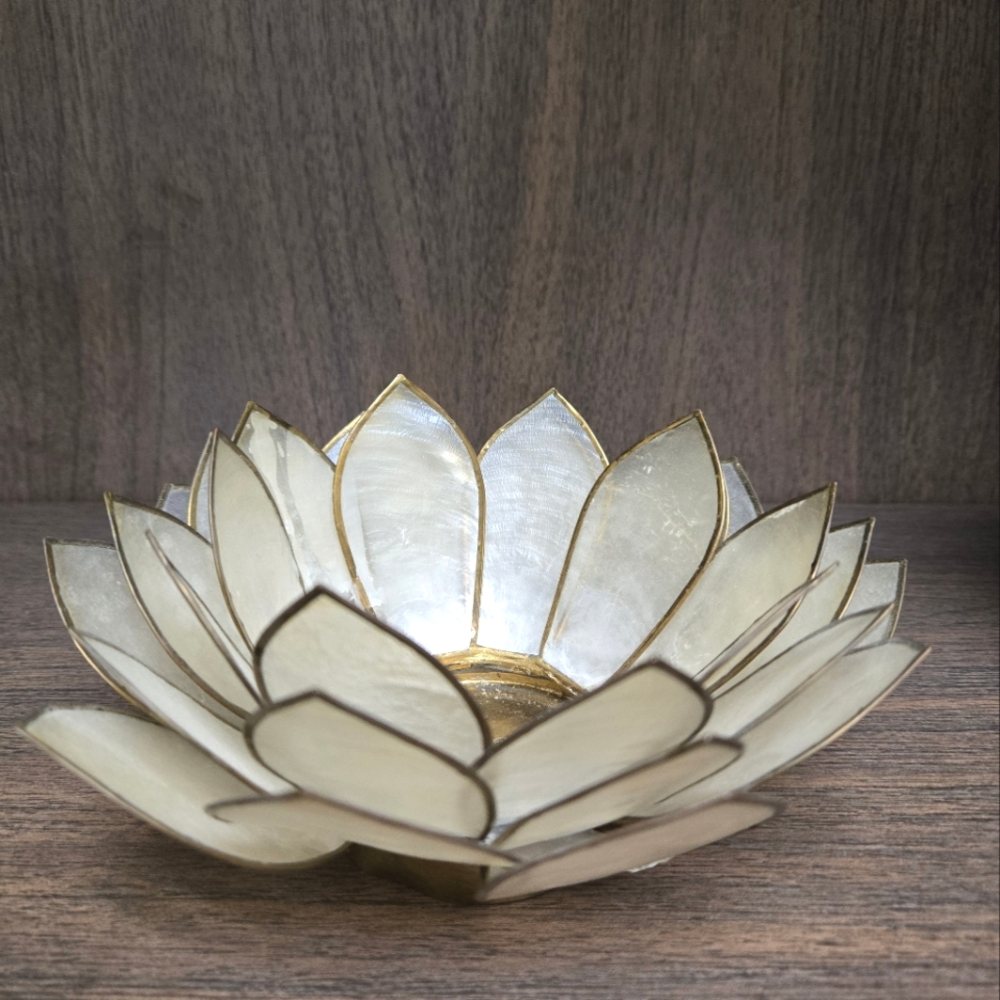 Capiz Shell Votive Holder